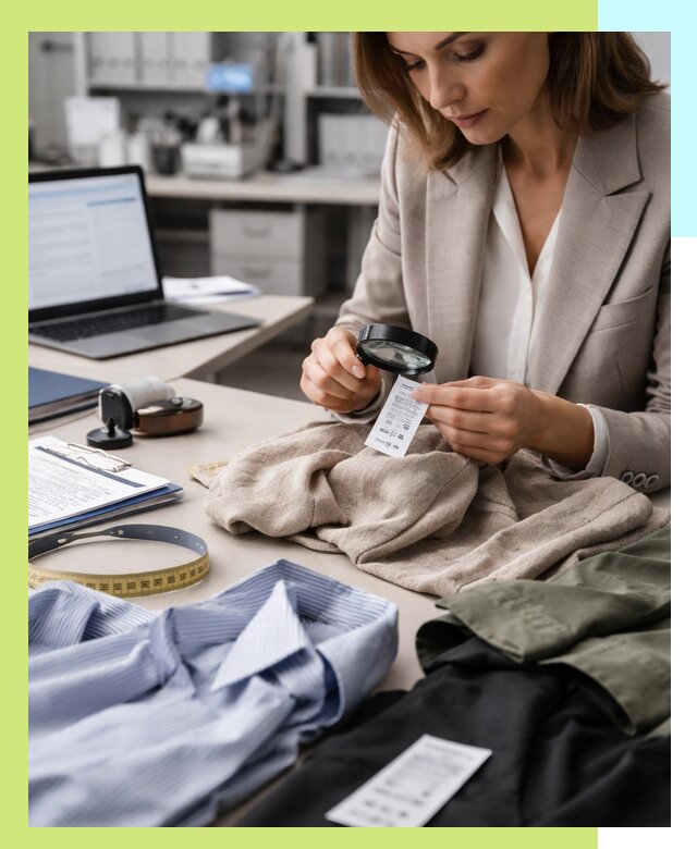 Сертификация одежды и текстиля в Уфе, быстрая экспертиза