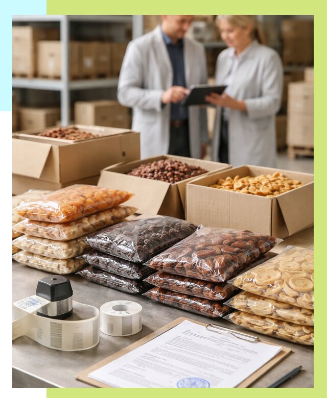 Сертификация сухофруктов в Уфе от 12330 р. | Алешин-Уфа под ключ