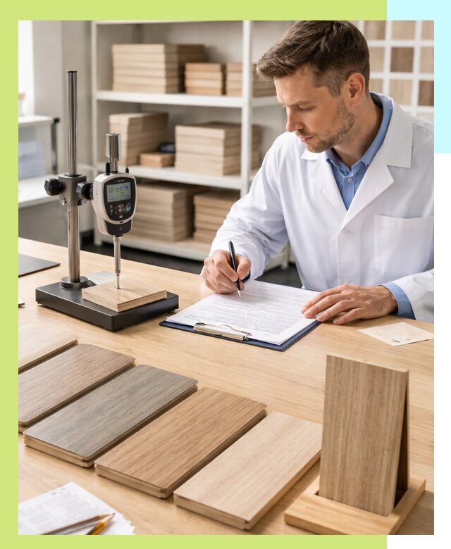 Сертификация ламината с испытаниями и оформлением документов в Уфе