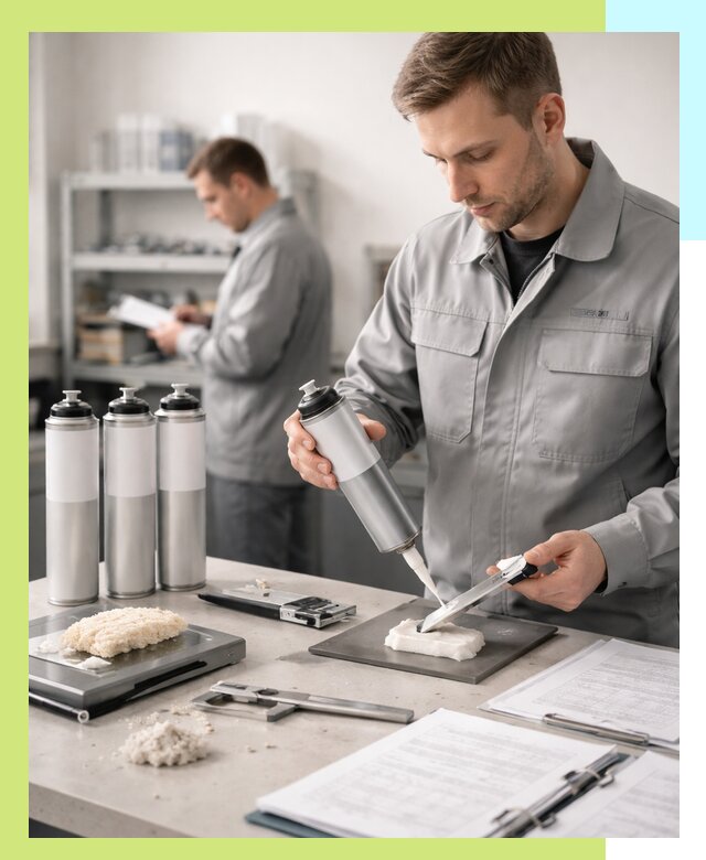 Сертификация монтажной пены и соответствие стандартам в Уфе