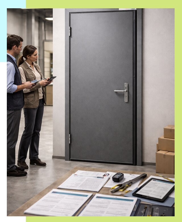 Сертификация противопожарных дверей в Уфе от 9248 р. | Алешин-Уфа