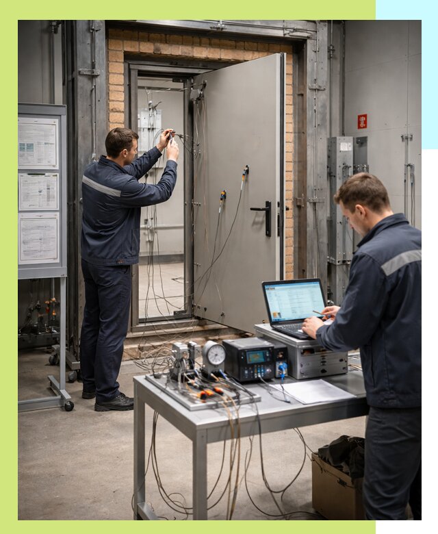 Сертификация противопожарных дверей в Уфе по ГОСТ и ТР