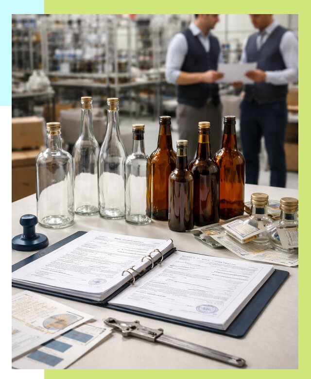 Сертификация стеклянных бутылок в Уфе от 25688 р. | Алешин-Уфа