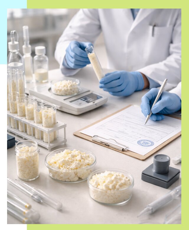 Сертификация творога в Уфе от 12330 р. под ключ | Алешин-Уфа