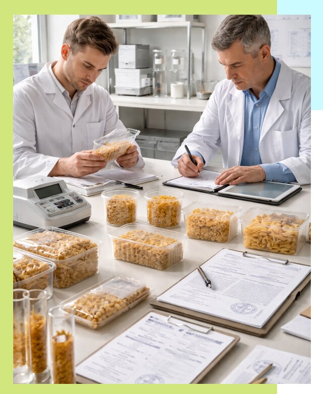 Сертификация макаронных изделий и технологической документации в Уфе