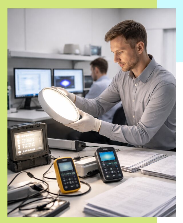 Сертификация светильников в Уфе: испытания и оформление