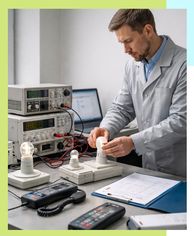 Сертификация ламп и светильников в Уфе по нормативам