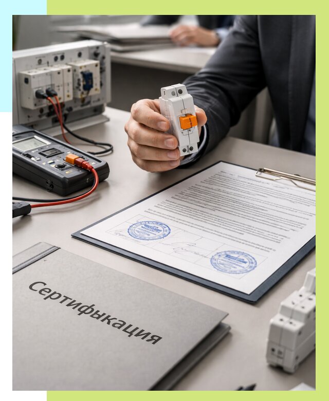 Сертификация выключателей под ключ в Уфе от 15413 р. | Алешин-Уфа
