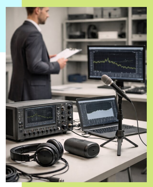 Сертификация аудиотехники в Уфе от 15413 р., Алешин-Уфа