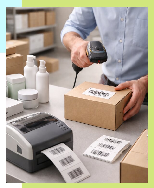 Штрихкодирование продукции в Уфе от 4624 р. | Алешин-Уфа