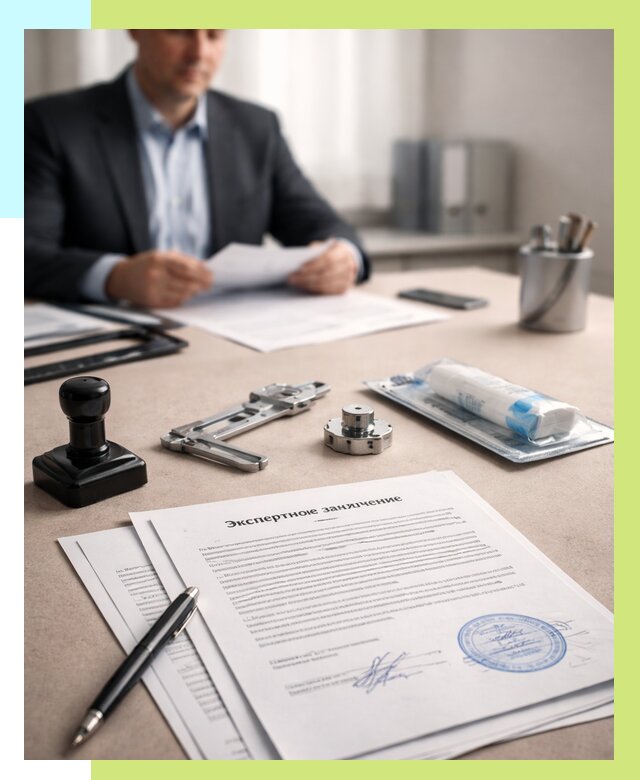 Экспертное заключение на продукцию в Уфе от 8734 р. | Алешин-Уфа