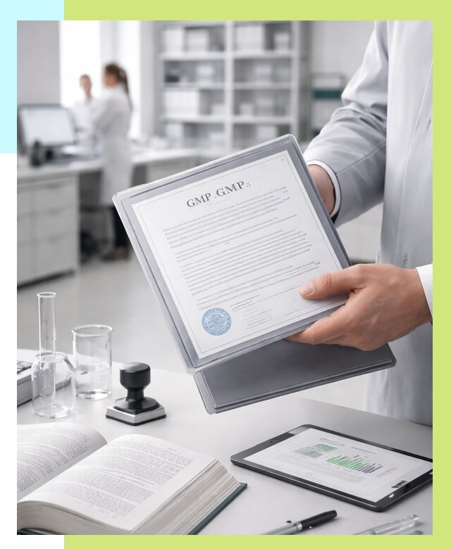 Сертификат GMP в Уфе под ключ от 87338 р. | Алешин-Уфа