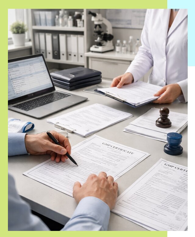 Оформление сертификата GMP в Уфе для фармпроизводства