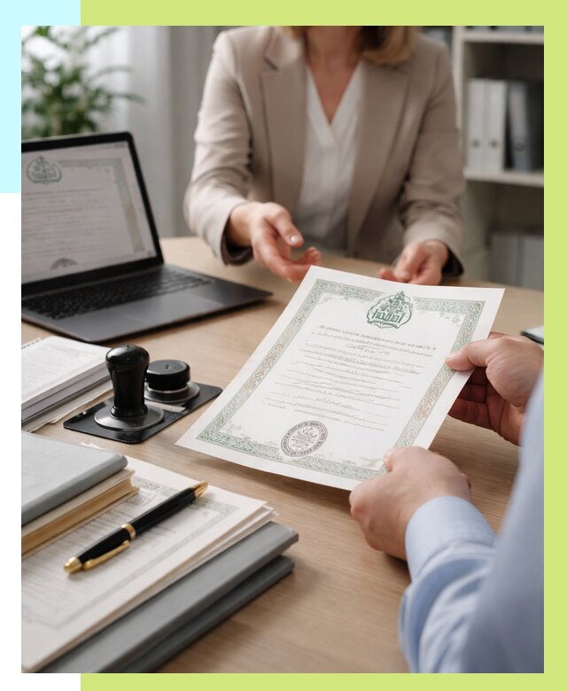 Халяль сертификат в Уфе, получить от 15413 р. | Алешин-Уфа