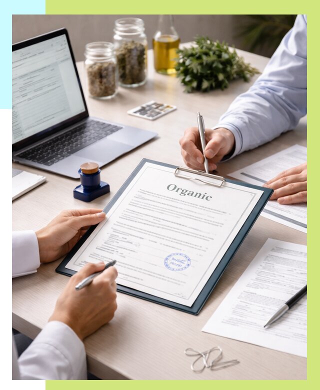 Оформление сертификат органик в Уфе от 30825 р. | Алешин-Уфа