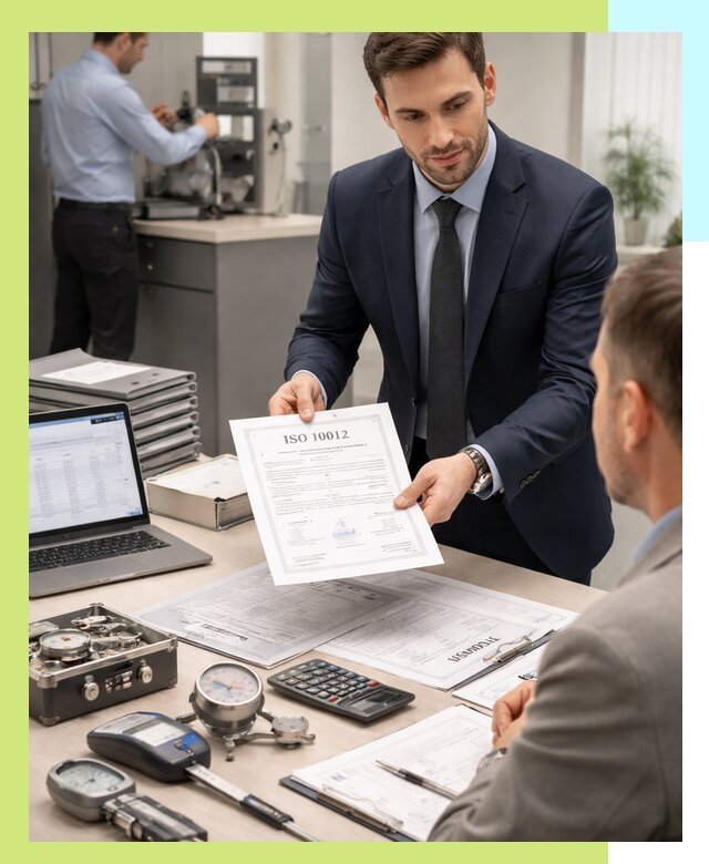 Выдача сертификата ISO 10012 по требованиям метрологии в Уфе