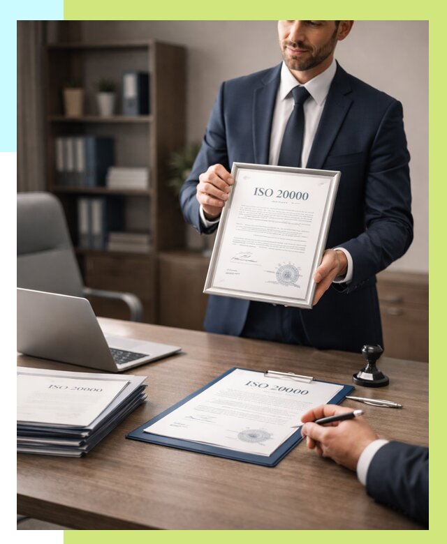 Сертификат ISO 20000 в Уфе под ключ от 123300 р., Алешин-Уфа